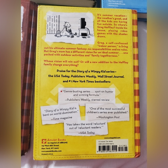 :* Lot Of 5 Jeff Kinney  diary of a wimpy kid Books - Picture 10 of 13